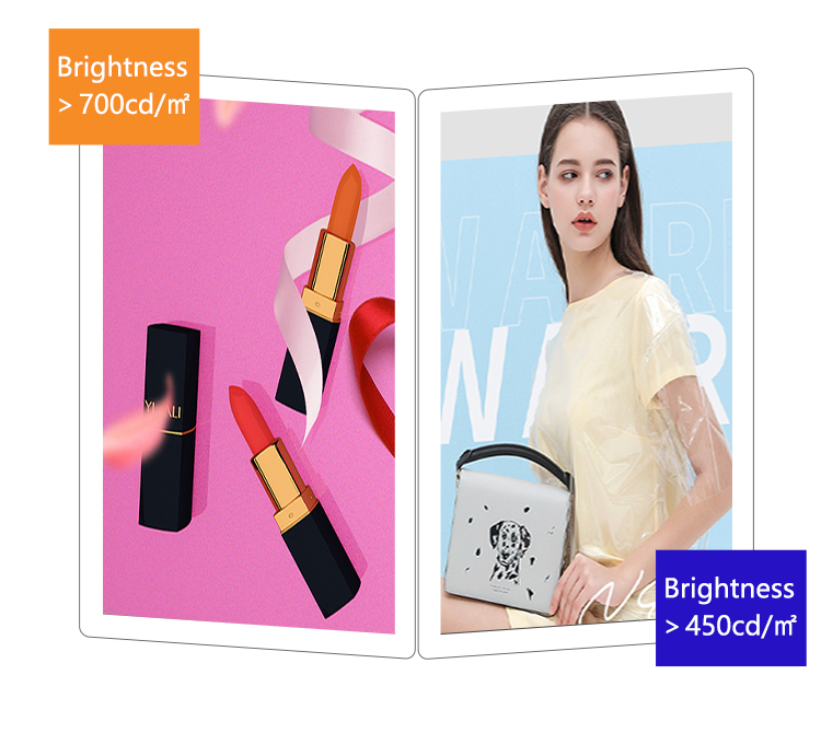 Ultra-thin vertical double-sided digital signage (2) 